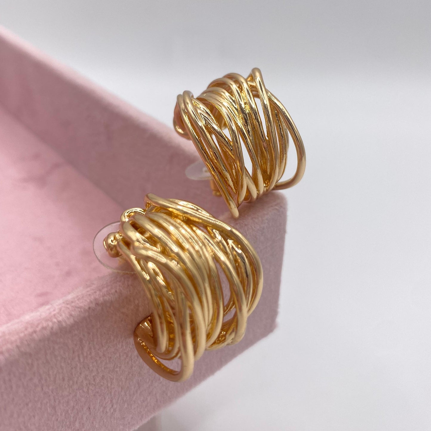 Pendientes Jimena Rosados