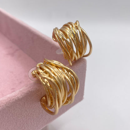 Pendientes Jimena Rosados
