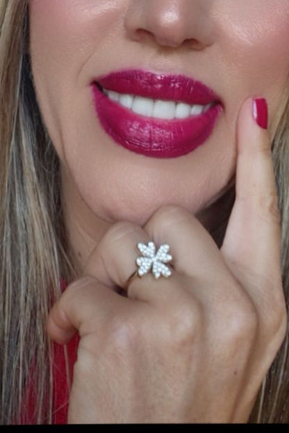Anillo Trébol Oro