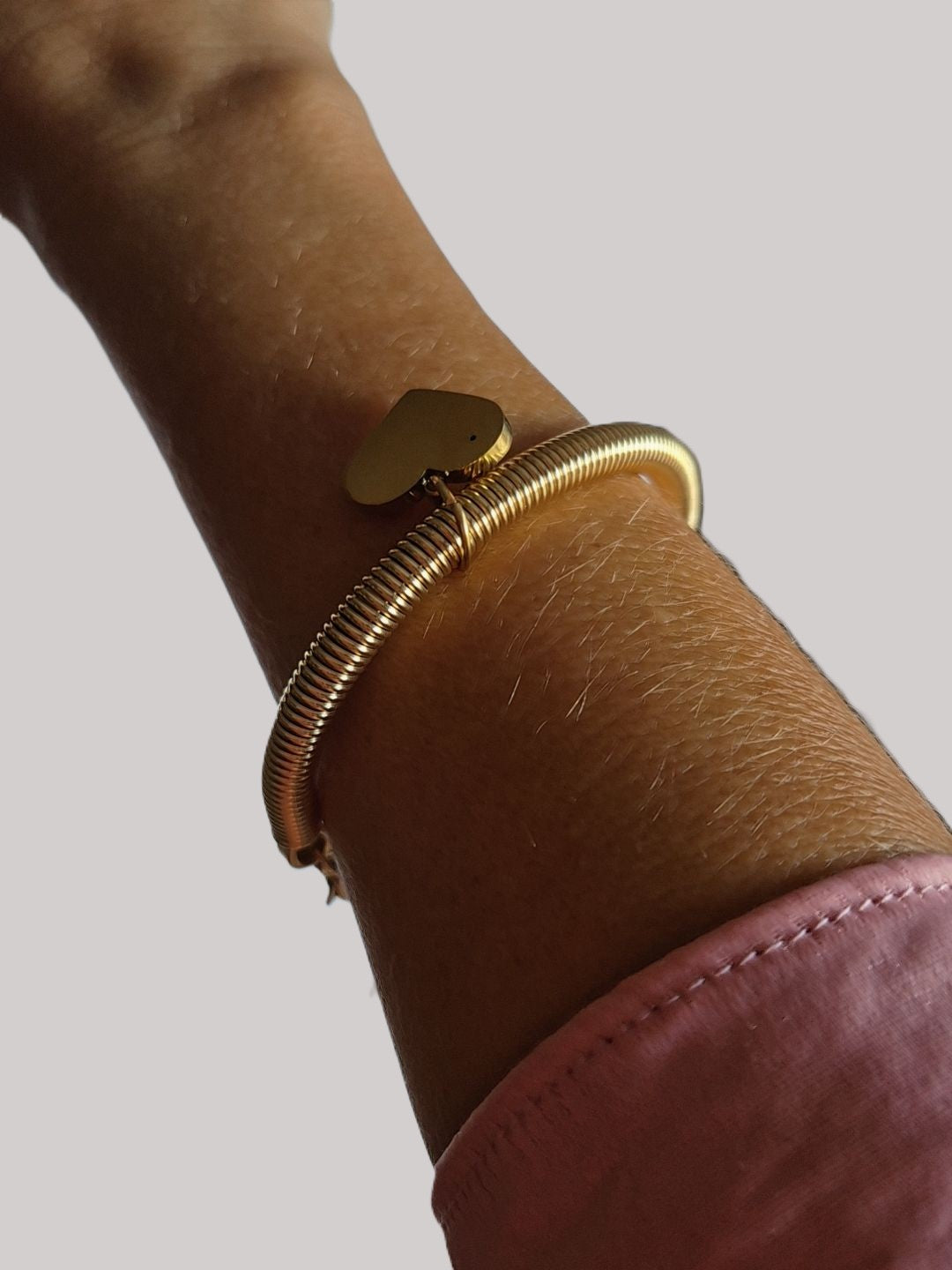 Pulsera Corazón y Diamante