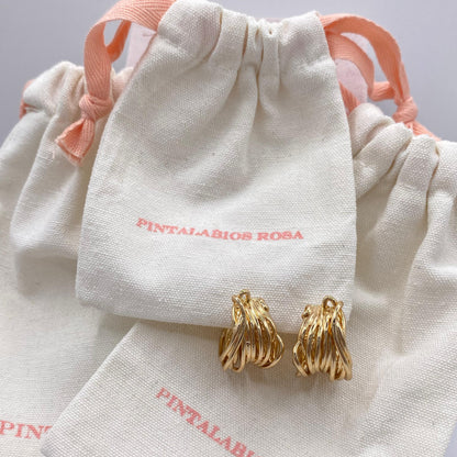 Pendientes Jimena Rosados