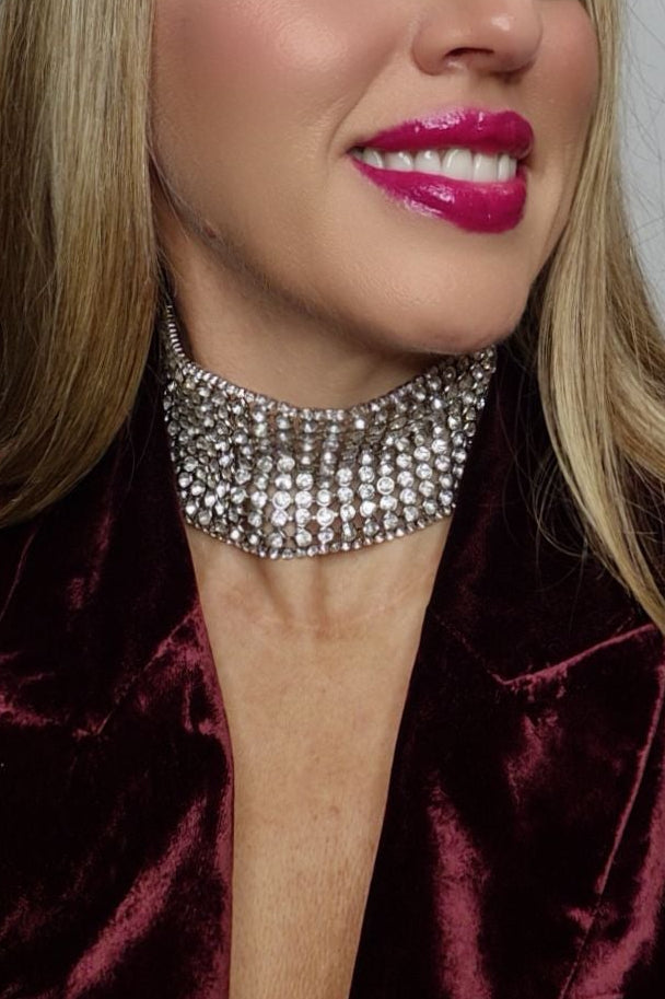 Choker París Plateado