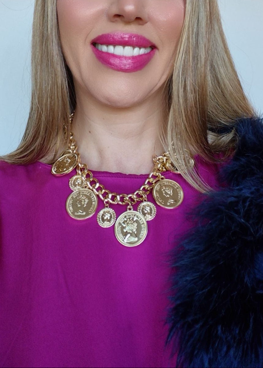 Collar Monedas Reales