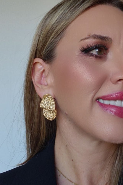 Pendientes Helena Dorados
