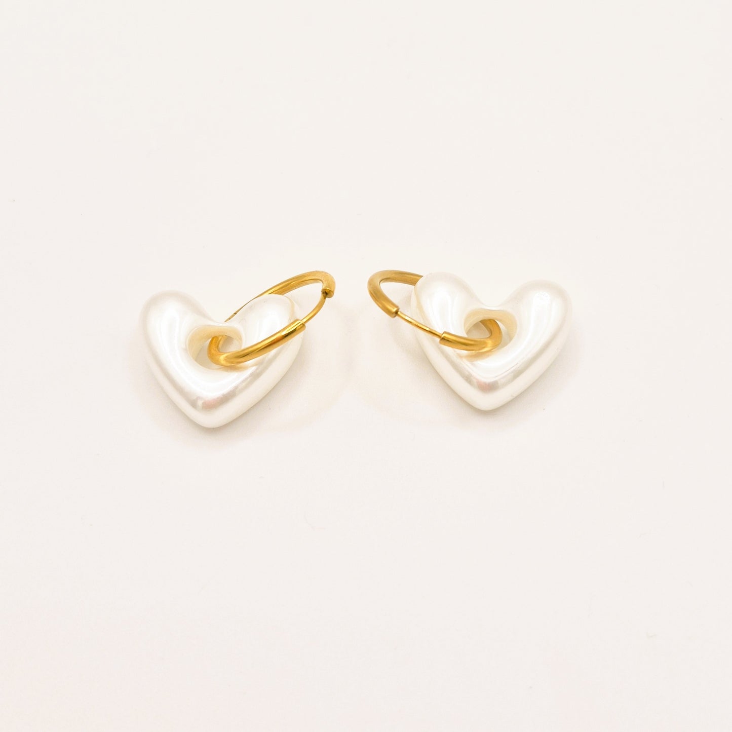 Pendientes Corazón Nacar