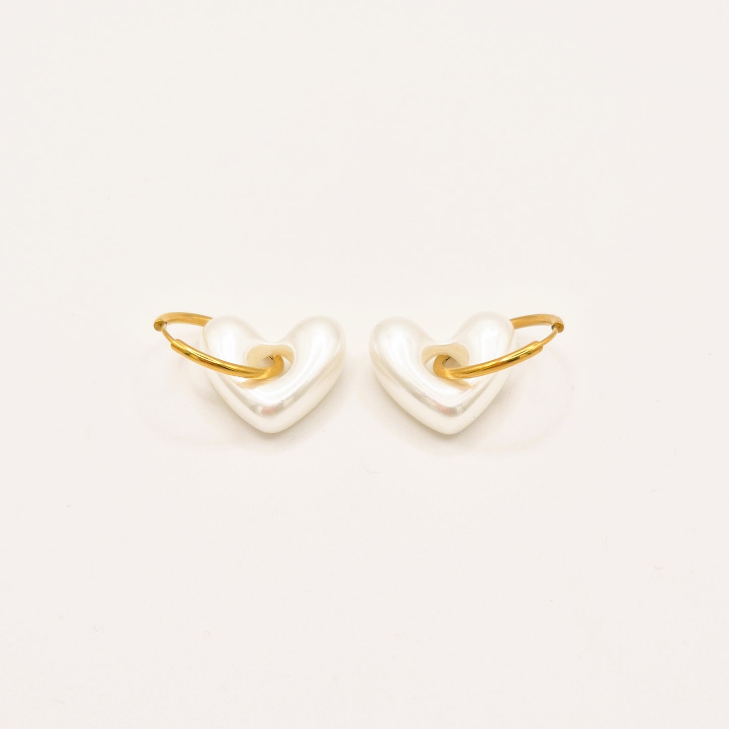 Pendientes Corazón Nacar