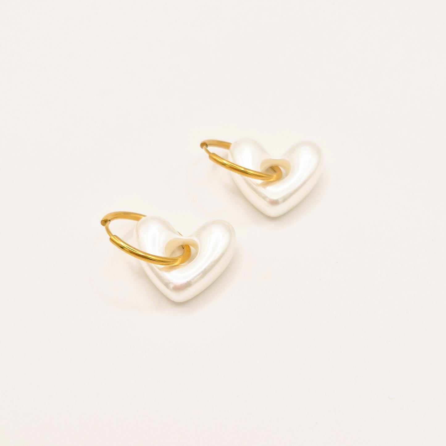 Pendientes Corazón Nacar