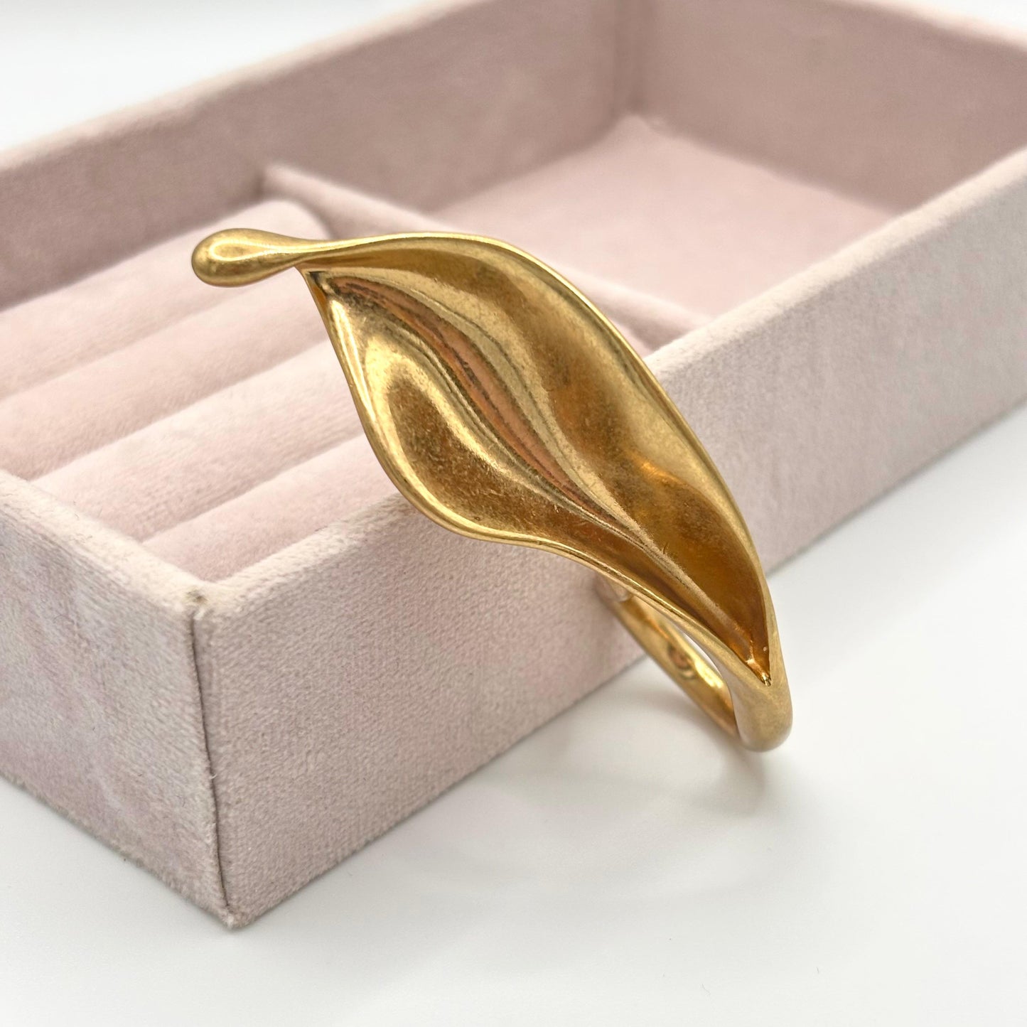 Anillo Hoja de Oro