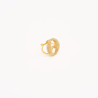 Anillo Óvalo Circonitas