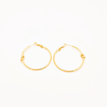 Pendientes Aro Nudo - Grande