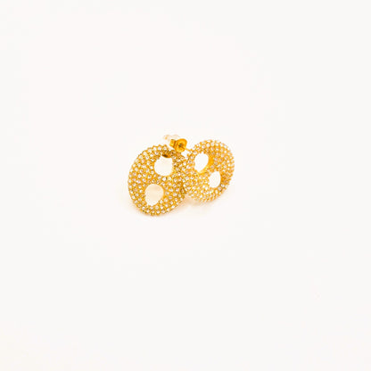 Pendientes Óvalo Circonitas