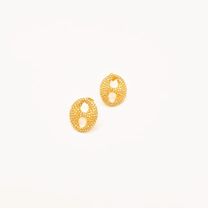Pendientes Óvalo Circonitas