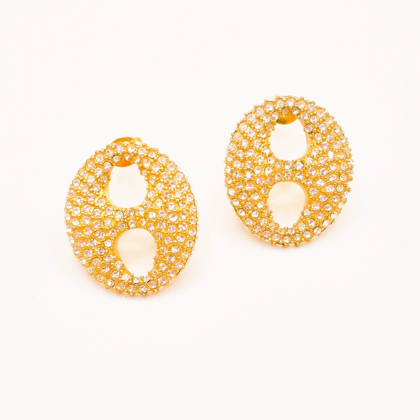 Pendientes Óvalo Circonitas