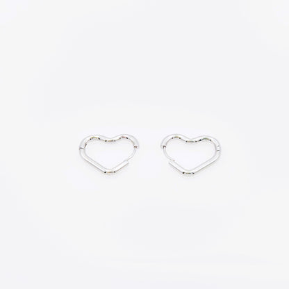 Pendientes Aros Noa Plateados