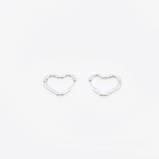 Pendientes Aros Noa Plateados