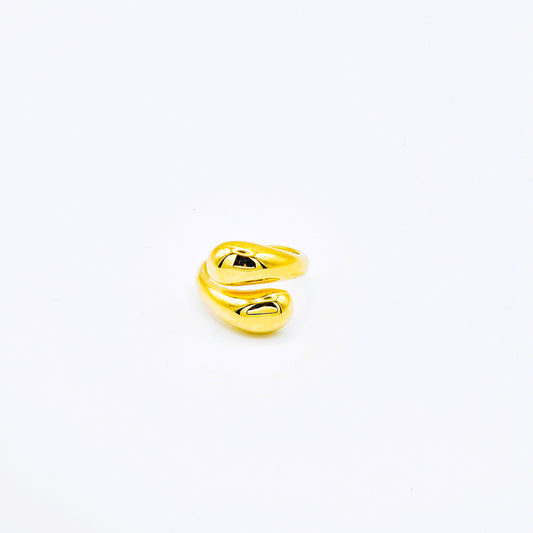 Anillo Gota Dorada
