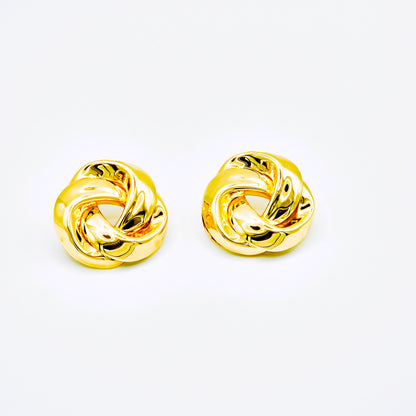 Pendientes Oro Trenzado