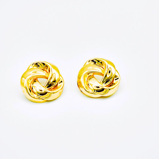 Pendientes Oro Trenzado