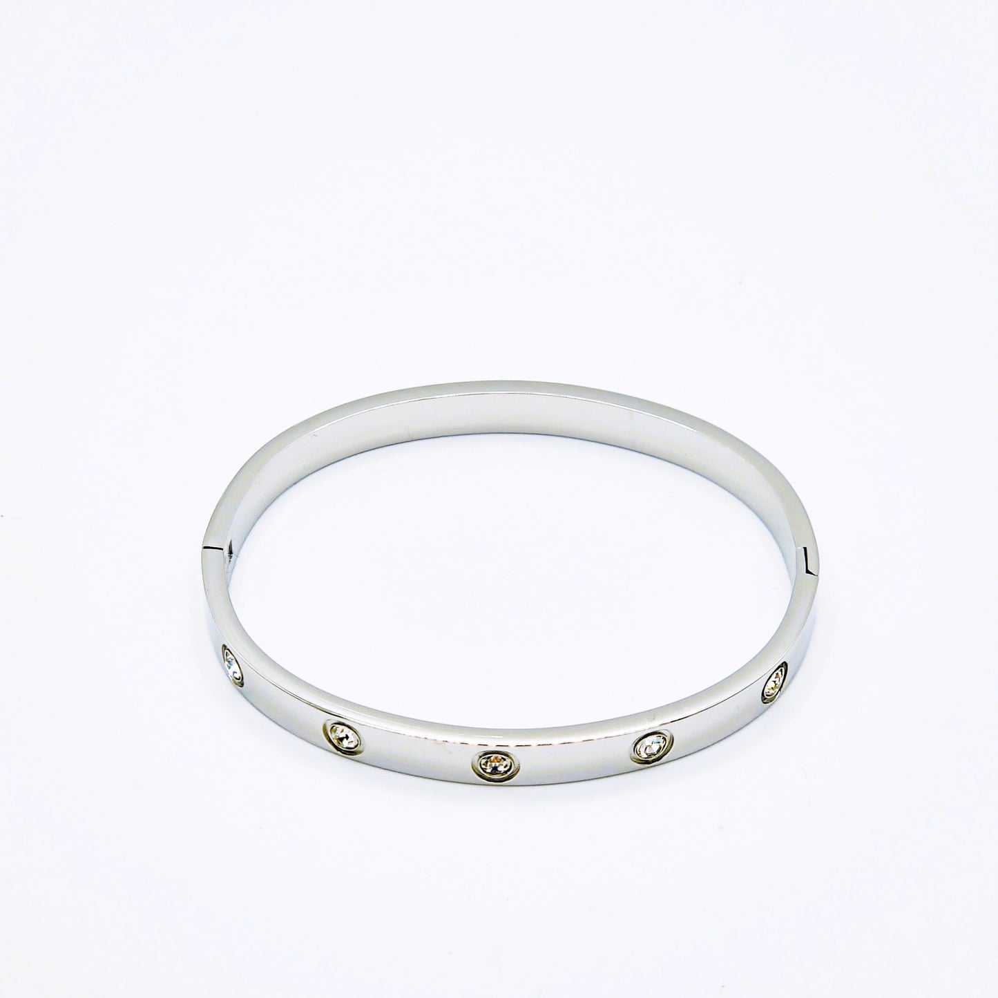 Pulsera Brillo Urbano Plateada