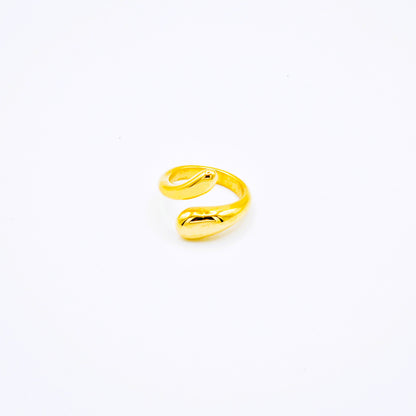 Anillo Ola Dorada