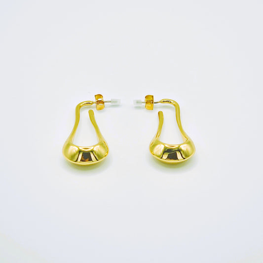 Pendientes Silueta Dorada