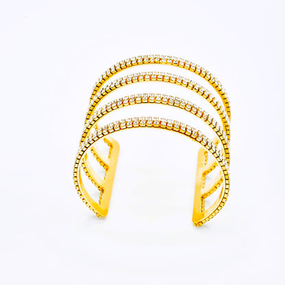 Brazalete dorado ¨´Galaxia de Brillos´¨