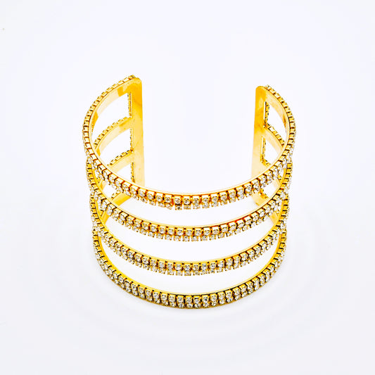 Brazalete dorado ¨´Galaxia de Brillos´¨