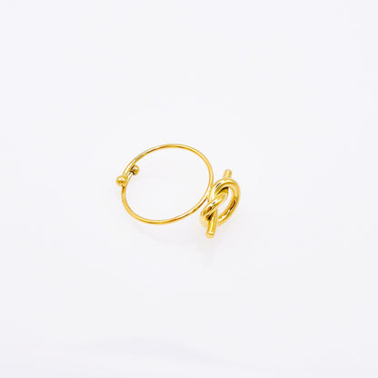 Anillo Nudo de Oro