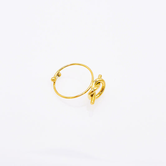 Anillo Nudo de Oro