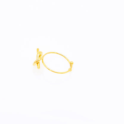 Anillo Nudo de Oro