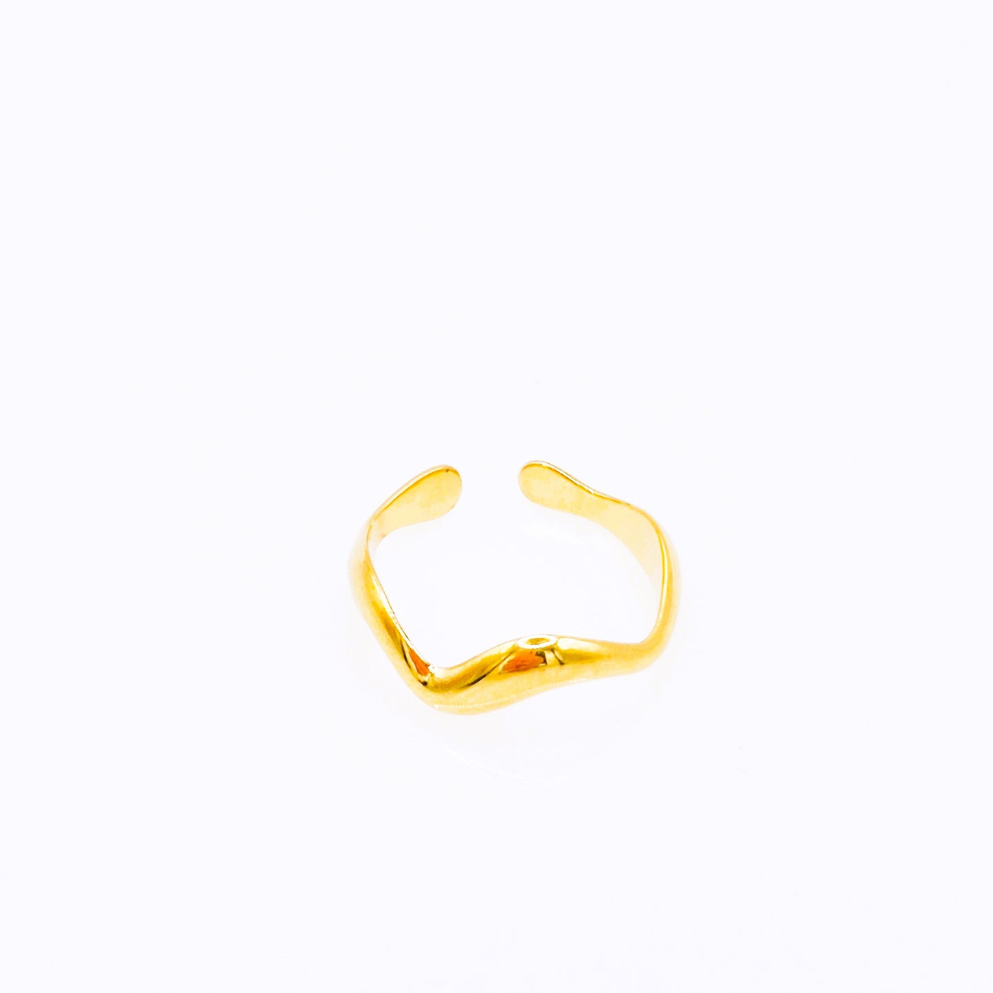 Anillo Olas Doradas