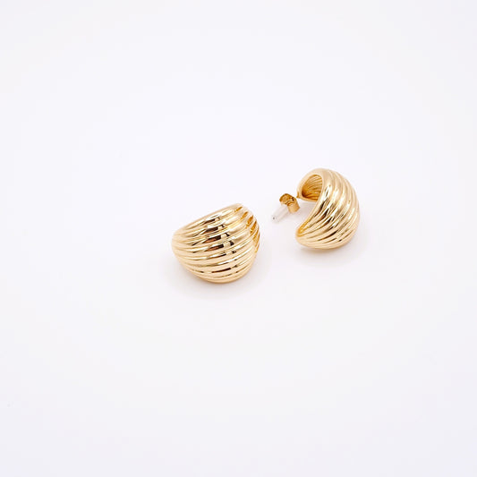 Pendientes Concha de Oro