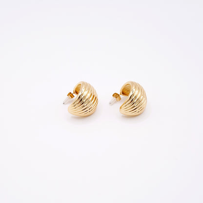 Pendientes Concha de Oro