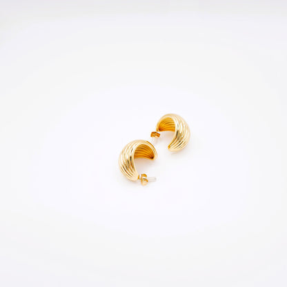 Pendientes Concha de Oro