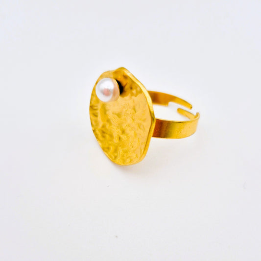 Anillo Sol y Perla