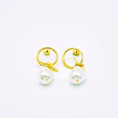 Pendientes Perla Marina