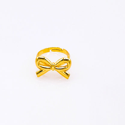 Anillo Lazo Dorado