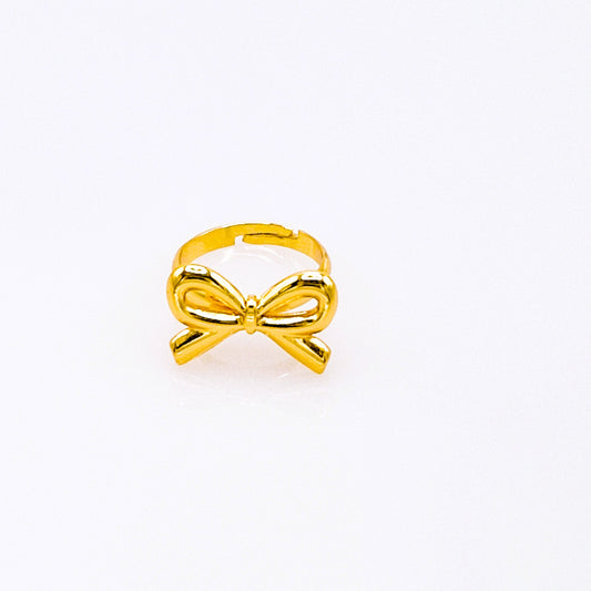 Anillo Lazo Dorado
