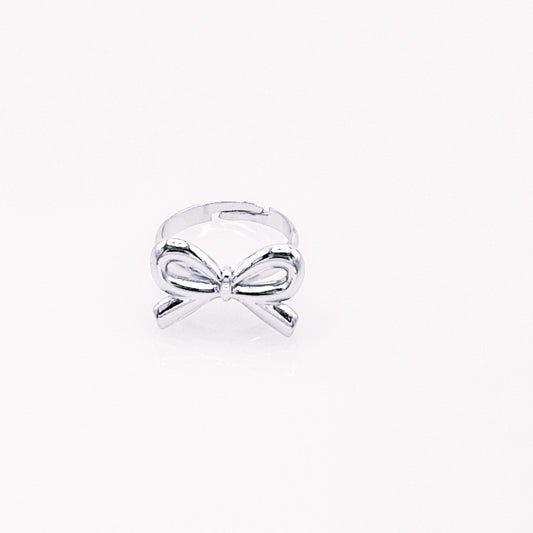 Anillo Lazo Plateado