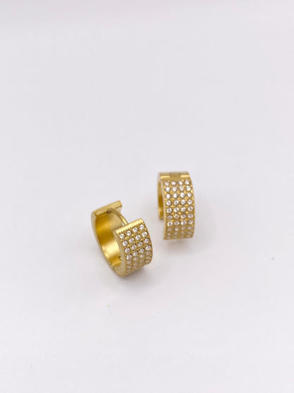 Pendientes Aro Circonitas