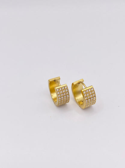 Pendientes Aro Circonitas
