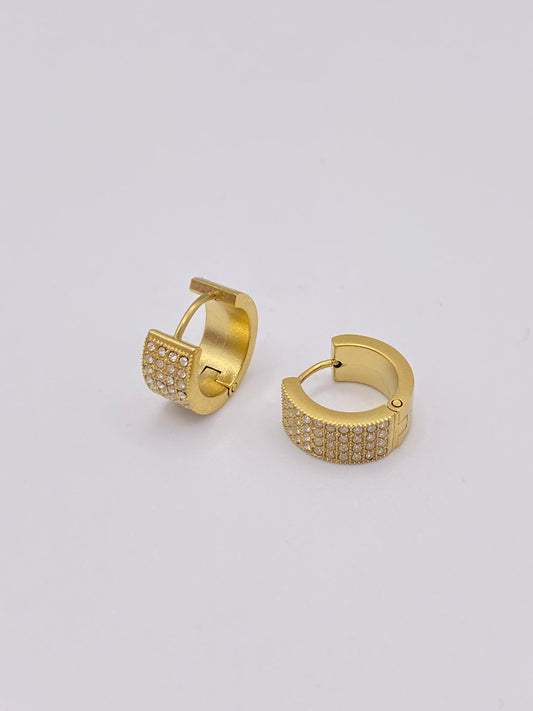 Pendientes Aro Circonitas
