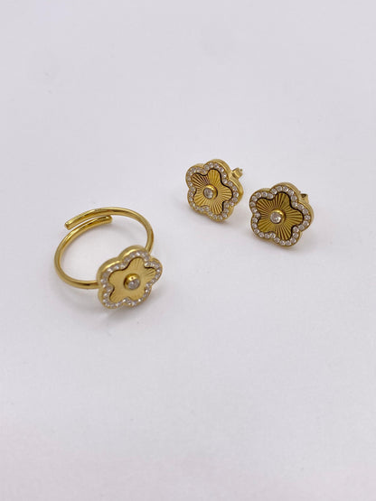 Conjunto Flor Circonitas