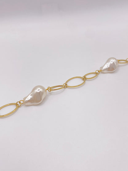 Pulsera Perla Marina