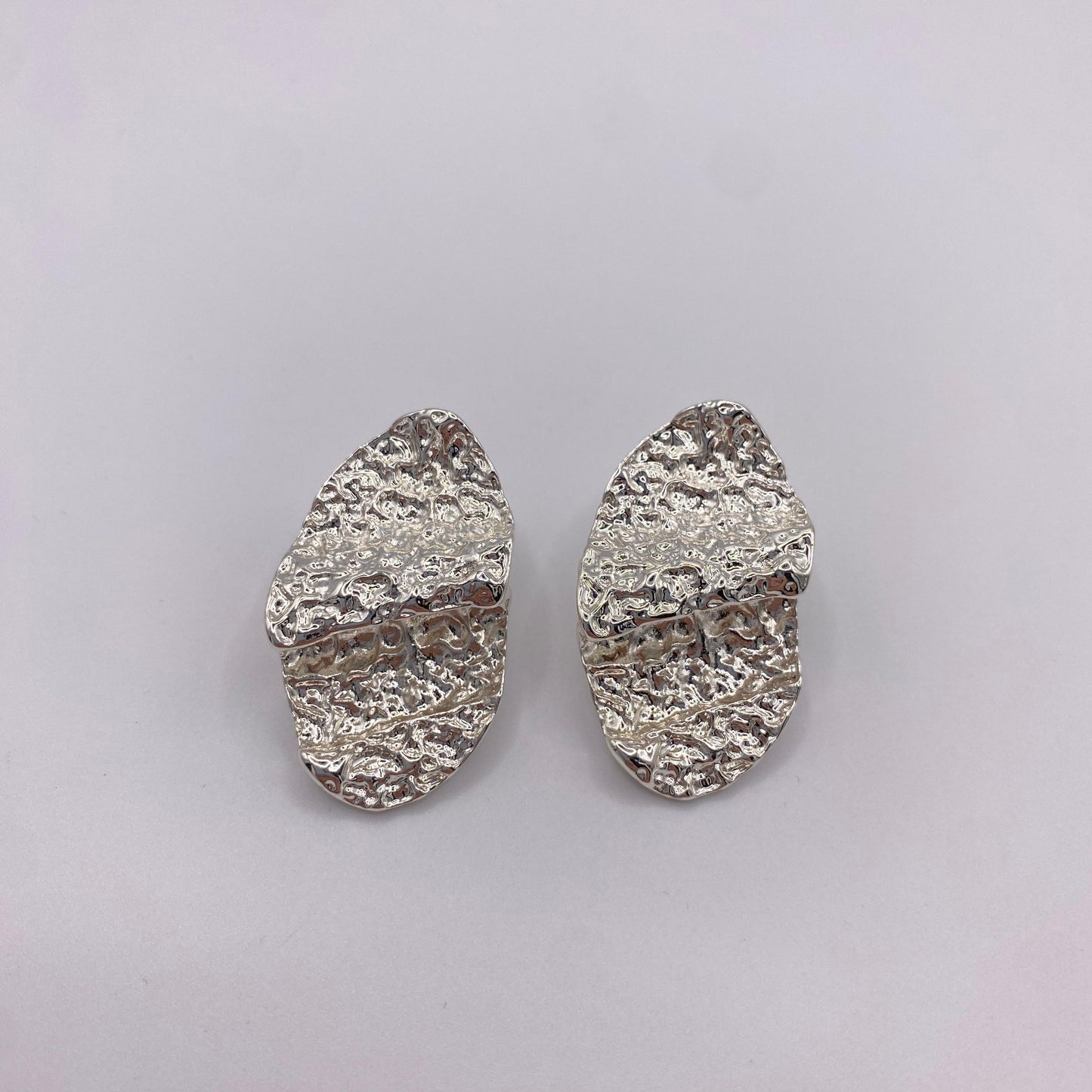 Pendientes Helena Plateados