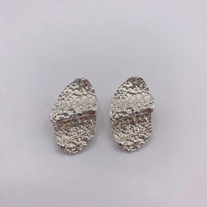 Pendientes Helena Plateados