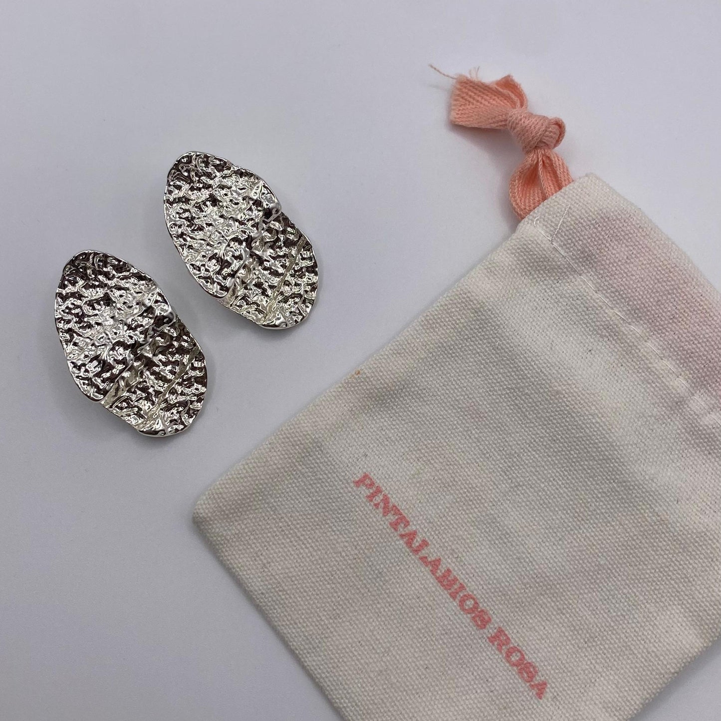 Pendientes Helena Plateados