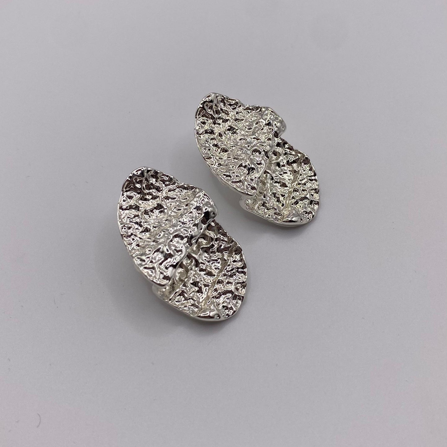 Pendientes Helena Plateados
