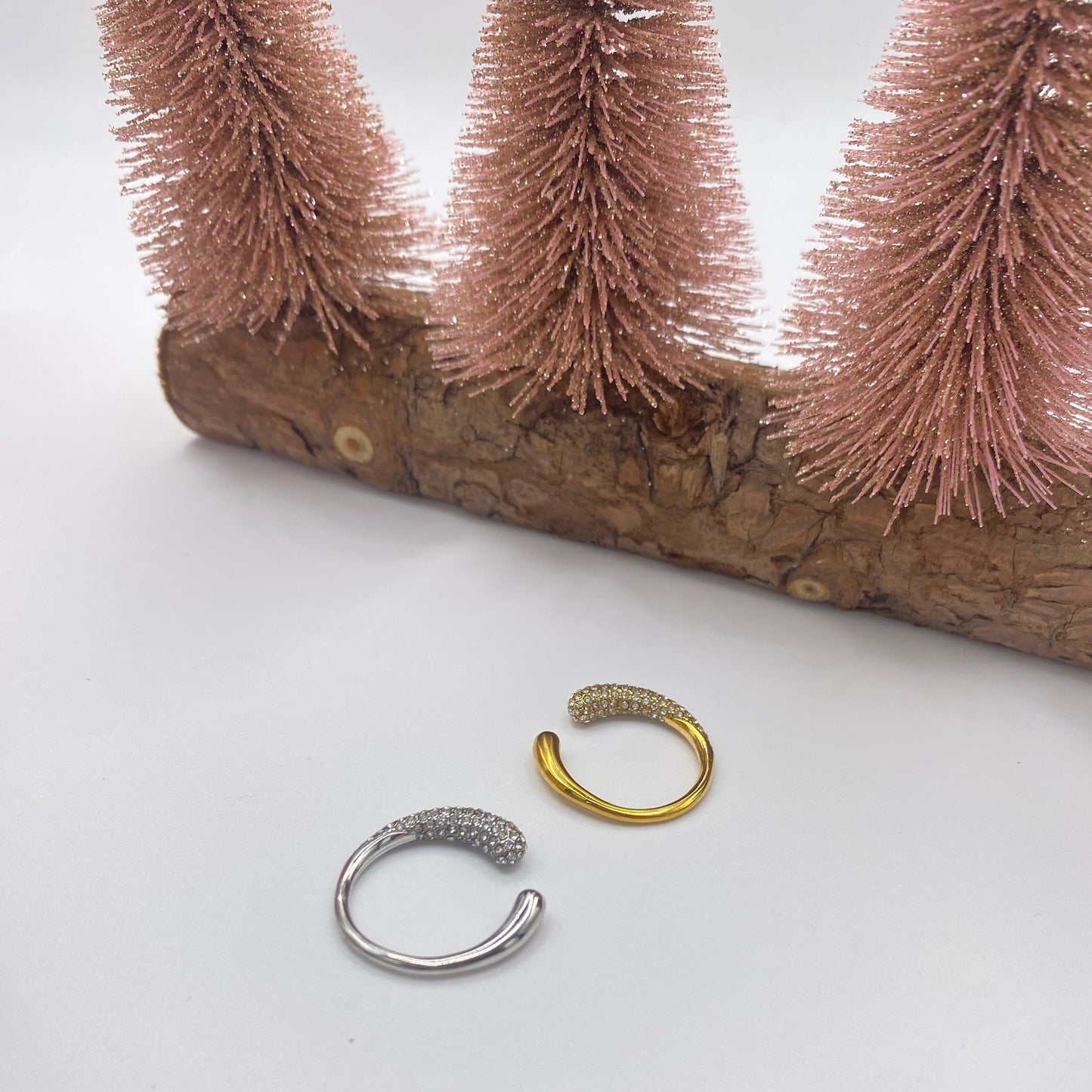 Anillo Brillo Suave - Plateado