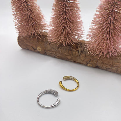 Anillo Brillo Suave - Plateado